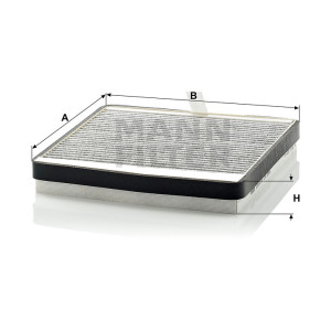 Фильтр салона MANN-FILTER CUK 2855